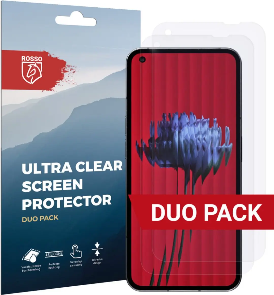 Rosso Screen Protector Ultra Clear voor Nothing Phone (1)