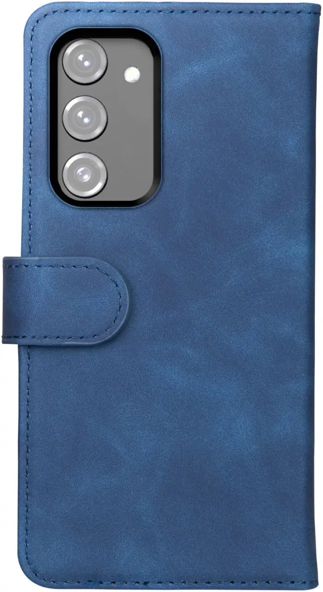 Rosso Element Book Case Wallet Samsung Galaxy S23 Plus - 3 Pasjes - Blauw