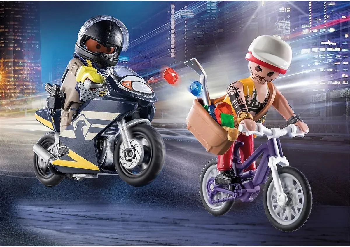 Playmobil Starterpack Speciale Eenheid en Juwelendief 71255
