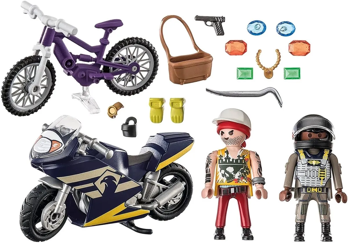Playmobil Starterpack Speciale Eenheid en Juwelendief 71255