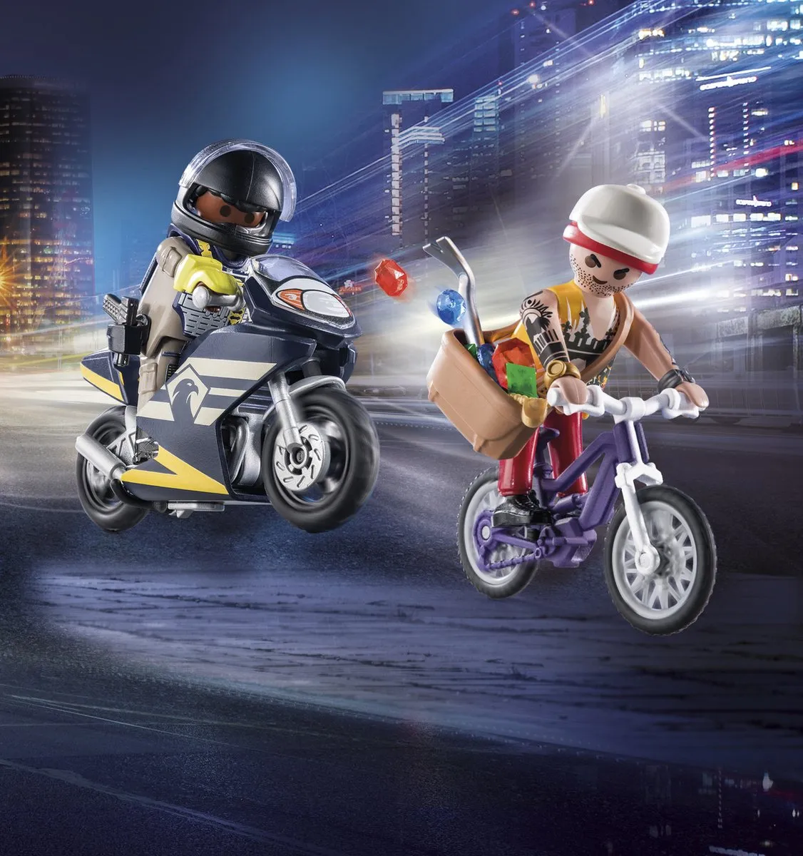 Playmobil Starterpack Speciale Eenheid en Juwelendief 71255