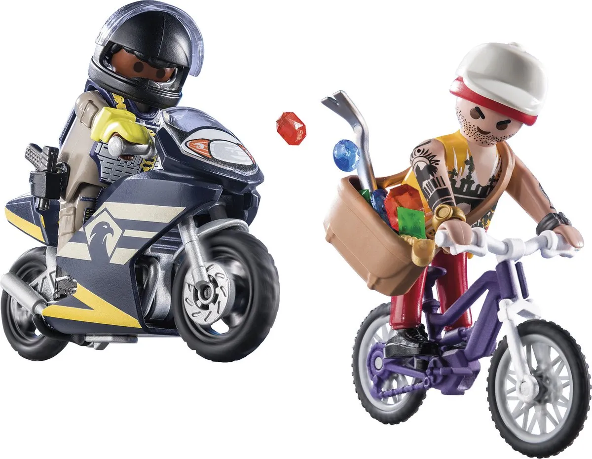 Playmobil Starterpack Speciale Eenheid en Juwelendief 71255
