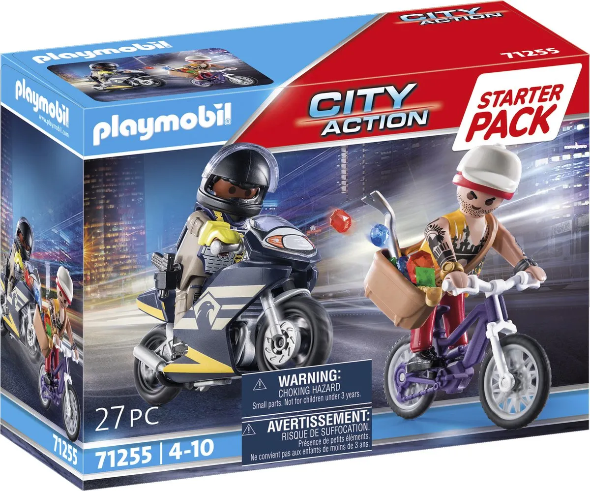 Playmobil Starterpack Speciale Eenheid en Juwelendief 71255