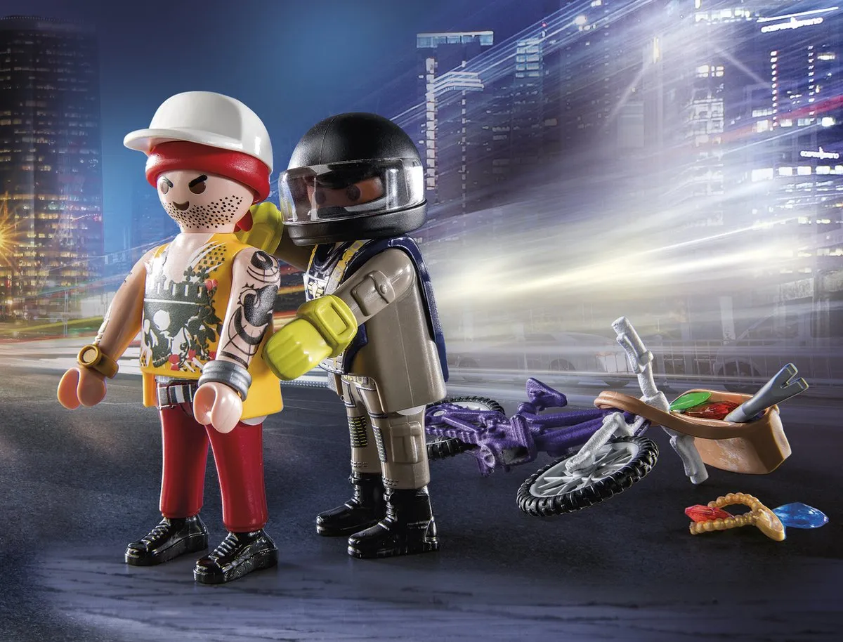 Playmobil Starterpack Speciale Eenheid en Juwelendief 71255 - afbeelding 6 van 6
