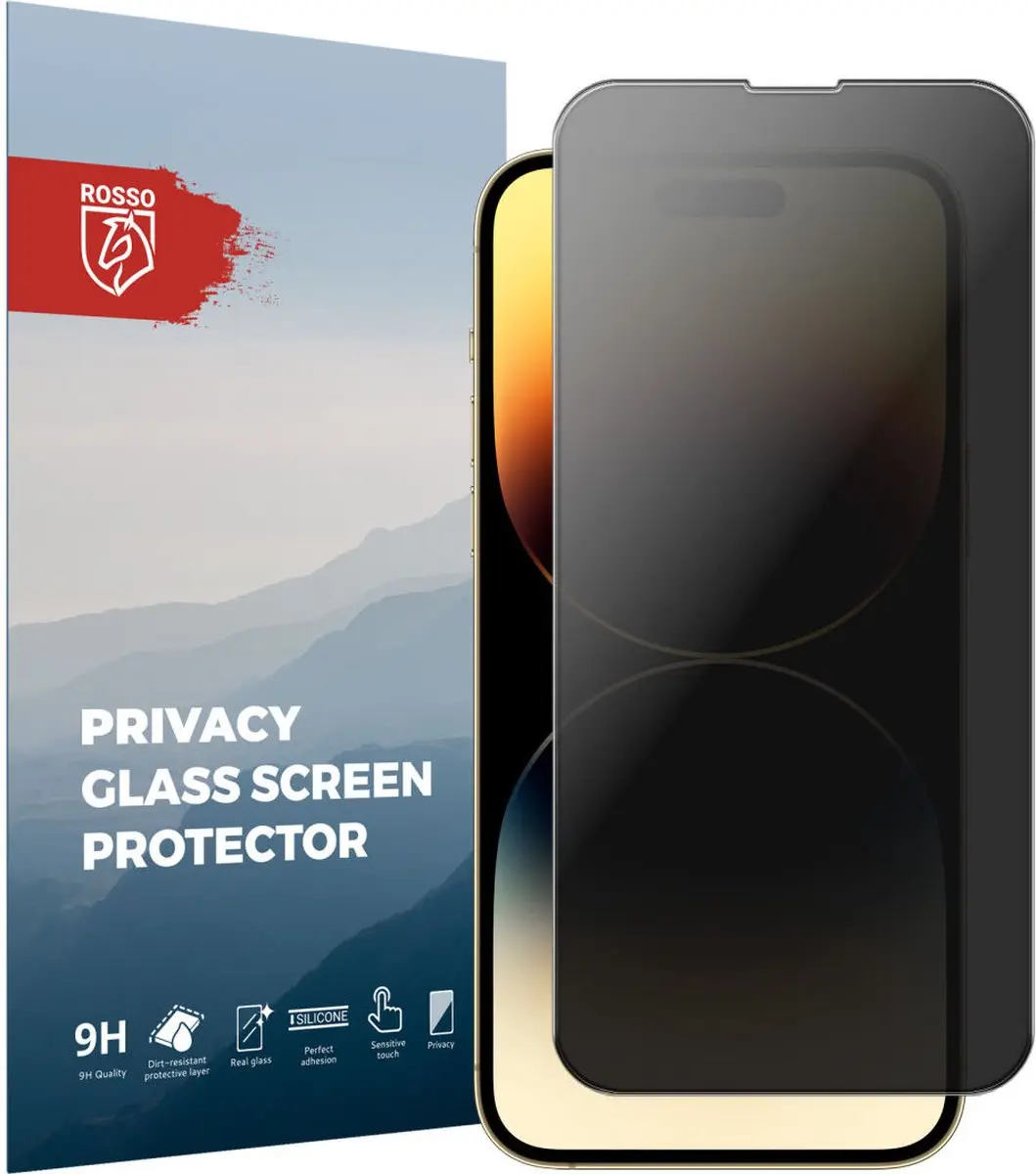 Rosso 9H Privacy Screen Protector iPhone 14 Pro Max