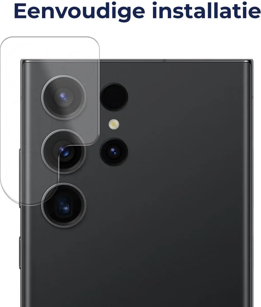Rosso Camera Lens Protector Samsung Galaxy S23 Ultra - Glas - Transparant
