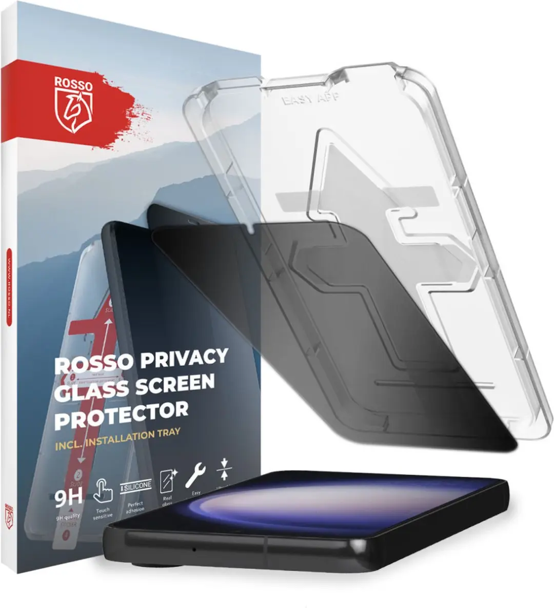 Rosso Privacy Screen Protector Samsung Galaxy S23
