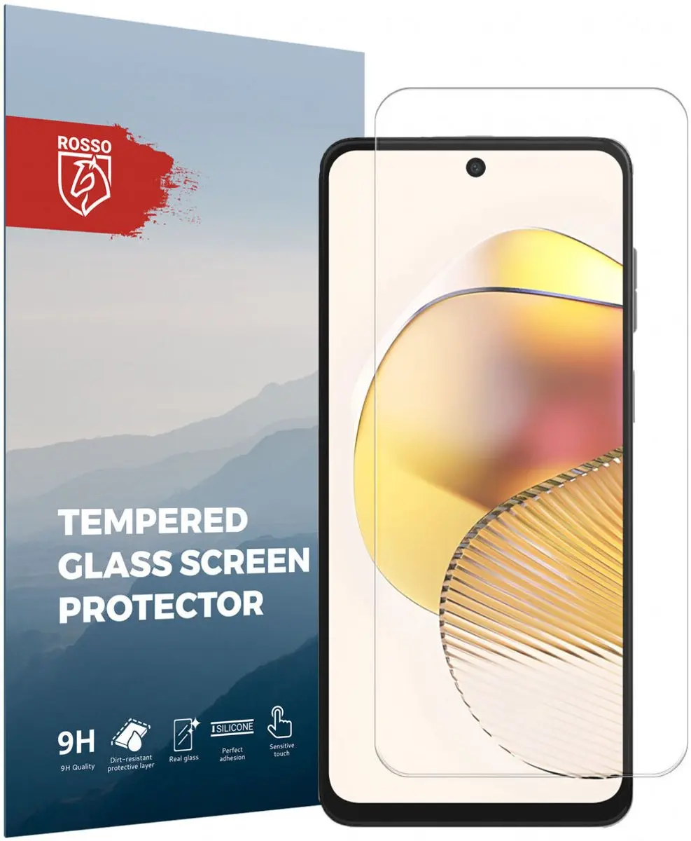 Rosso 9H Tempered Glass Moto G73