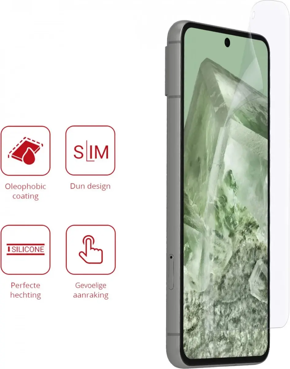 Rosso Screen Protector Ultra Clear 2 Stuks - Google Pixel 8