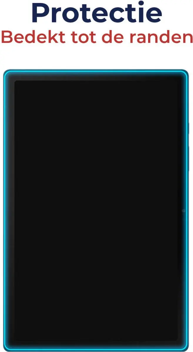 Rosso Screen Protector 159972 - iPad Pro 12.9 (2020/2021) - Glas - Transparant/Red