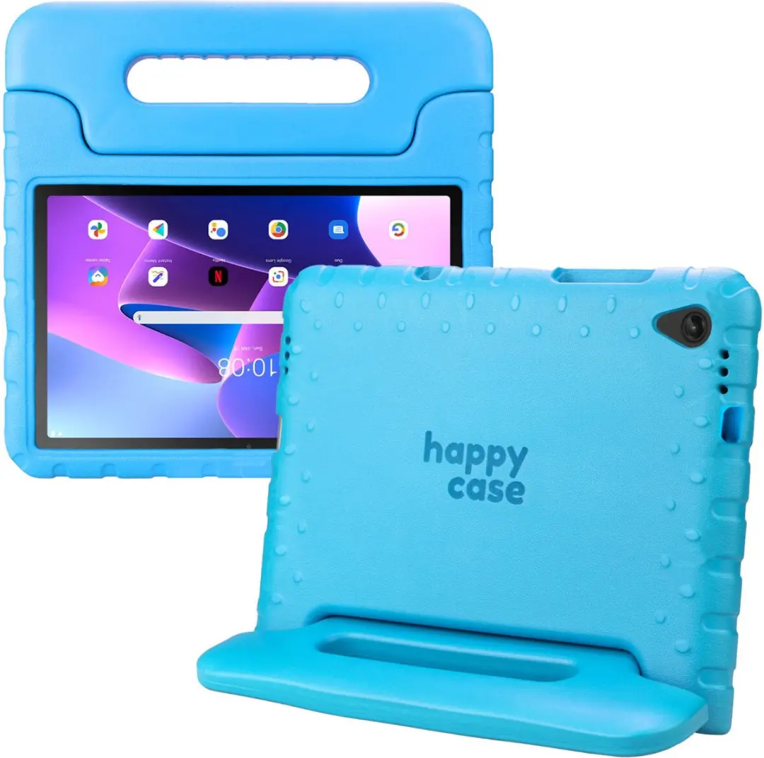 HappyCase Kinder Tablethoes Lenovo Tab M10 Plus/FHD Plus - Blauw
