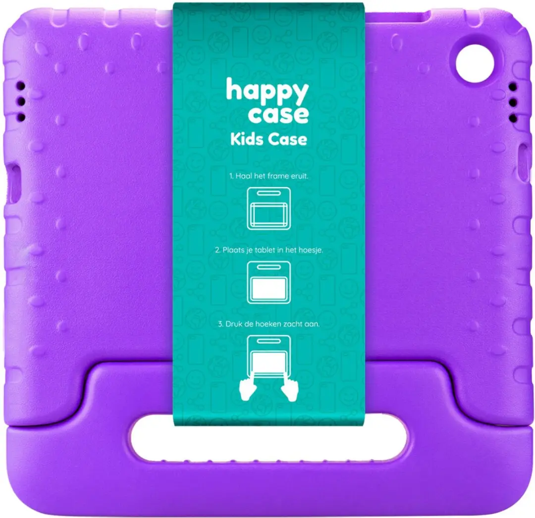 HappyCase Kinderhoes Lenovo Tab M10 HD Gen 2 - Paars - afbeelding 6 van 6