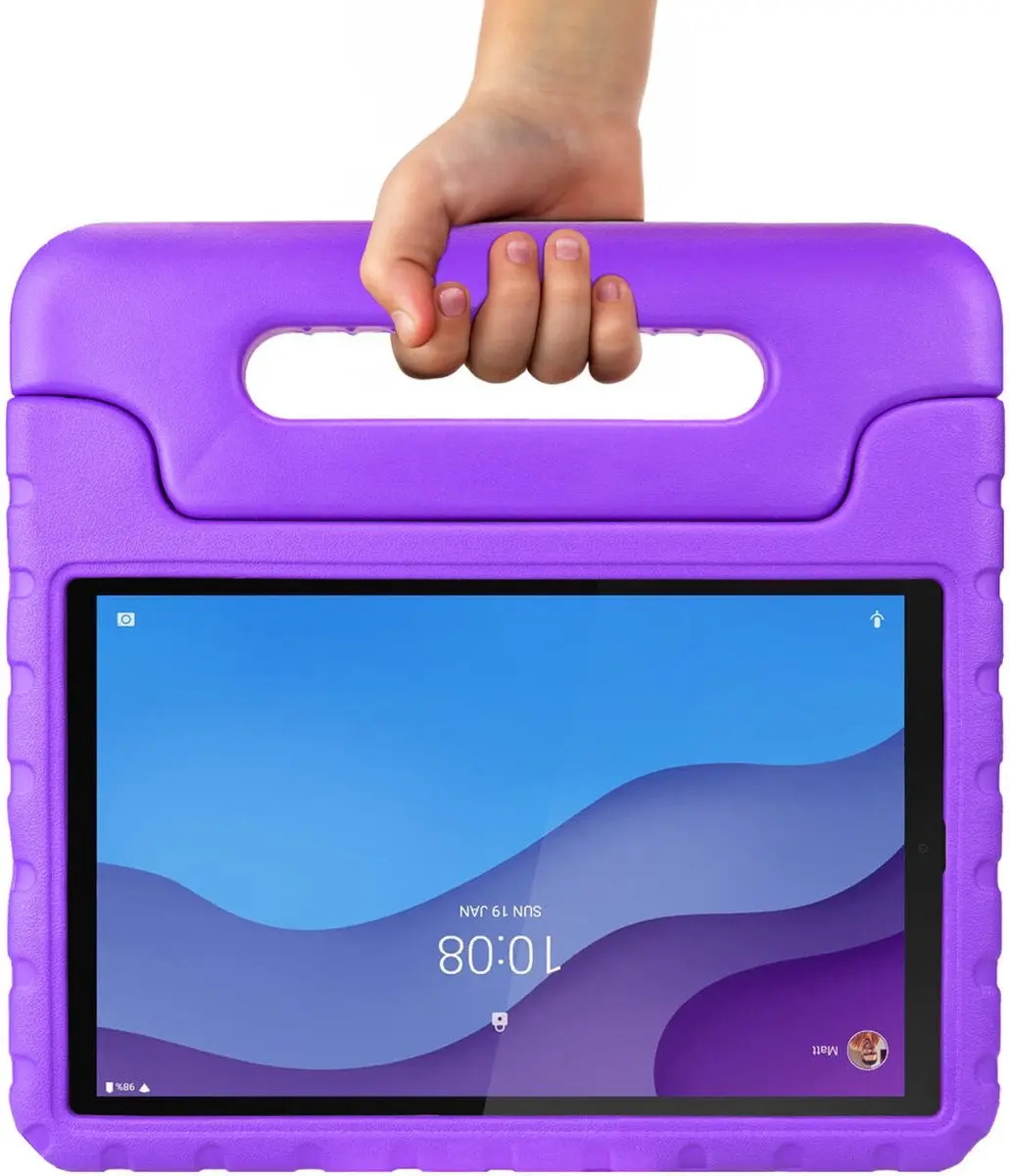 HappyCase Kinderhoes Lenovo Tab M10 HD Gen 2 - Paars