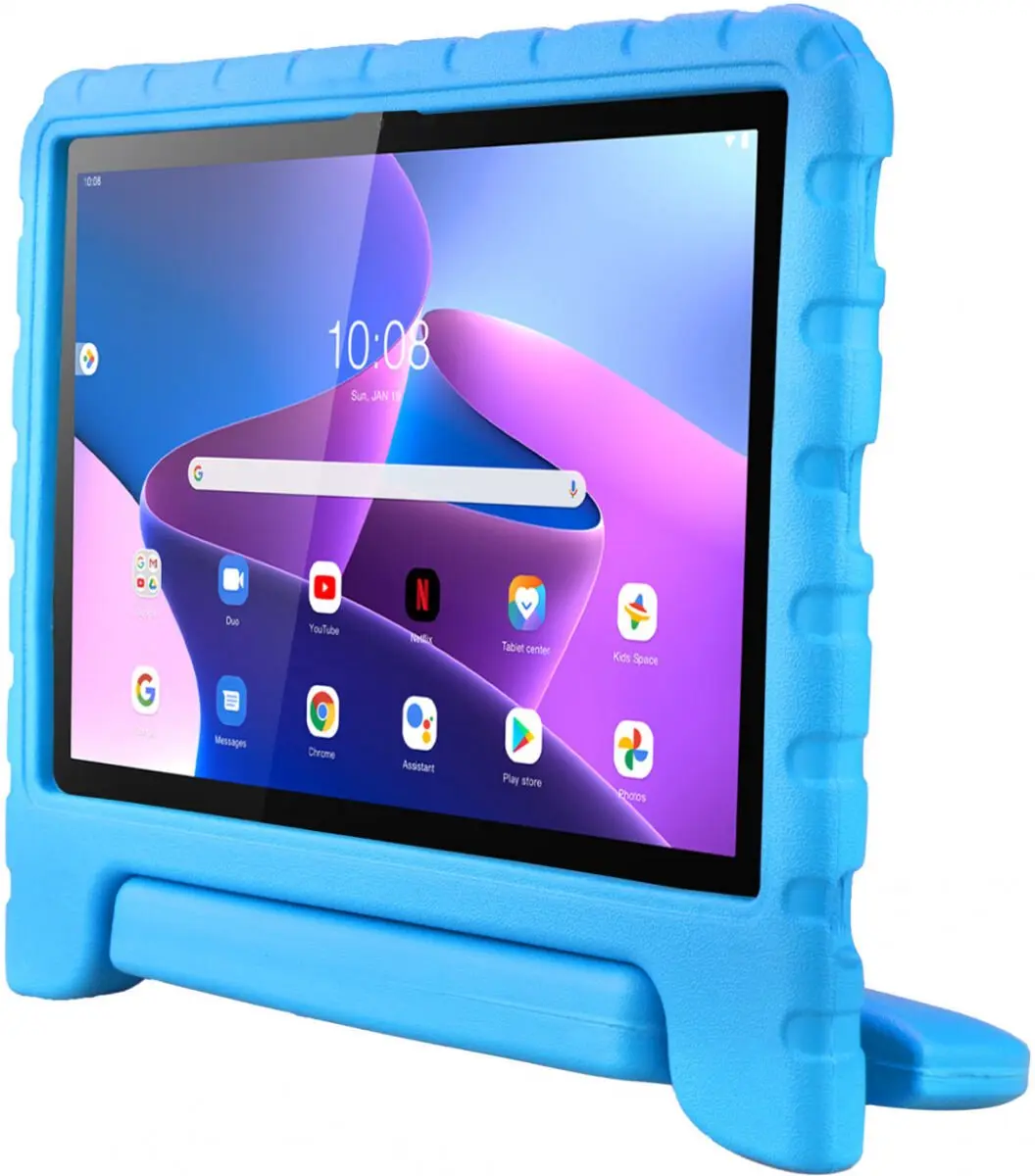HappyCase Kinderhoes Lenovo Tab M10 Gen 3 - Blauw