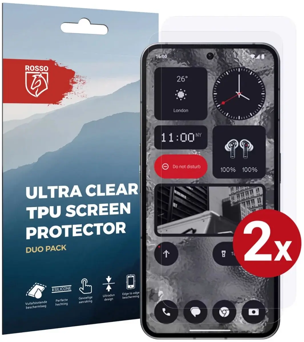 Rosso Screen Protector Ultra Clear