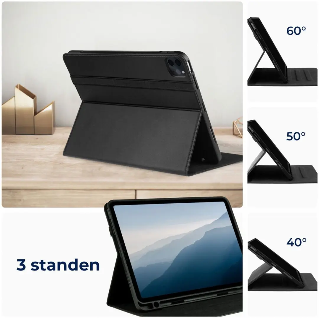 Rosso Element Book Case OnePlus Pad 164045 - Zwart