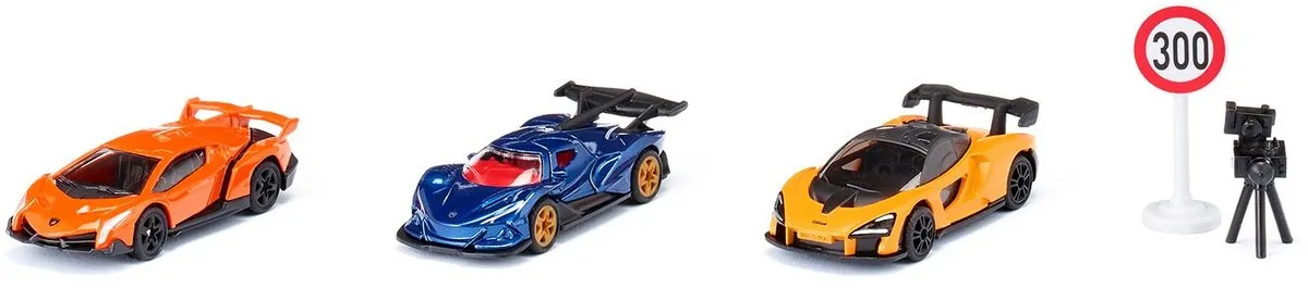 SIKU 6328 Cadeauset Supercars