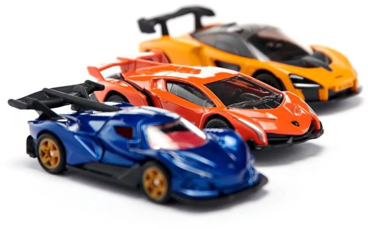 SIKU 6328 Cadeauset Supercars - Meerkleurig
