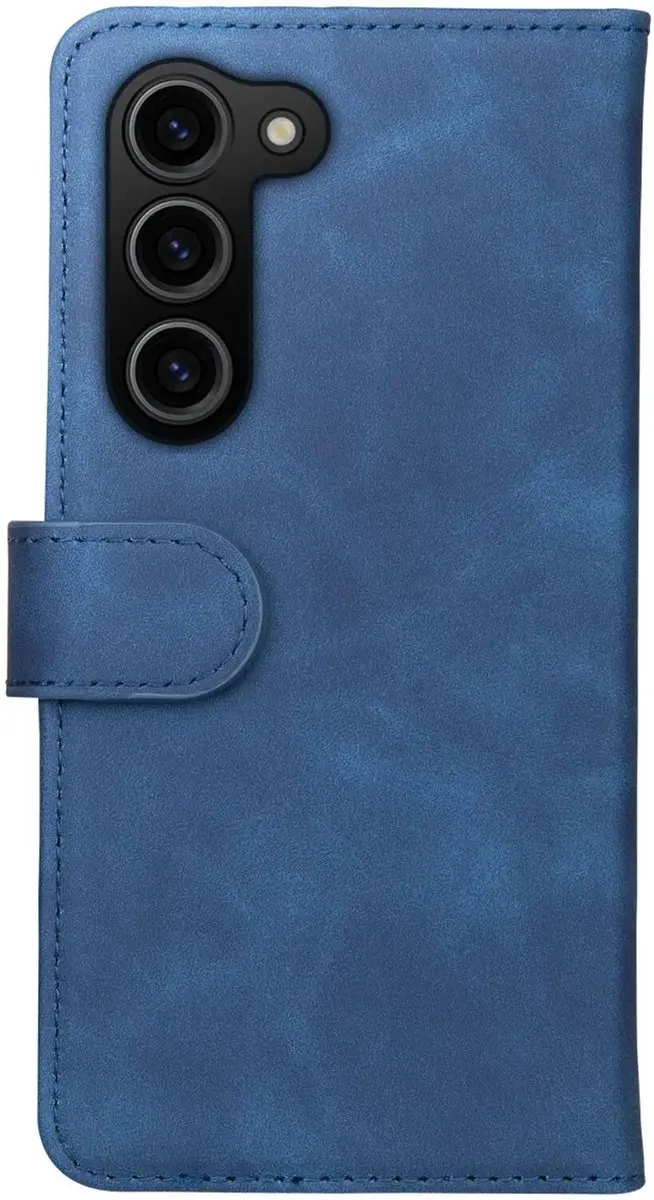 Rosso Element Book Case Wallet Samsung Galaxy S23 FE - 3 Pasjes - Blauw