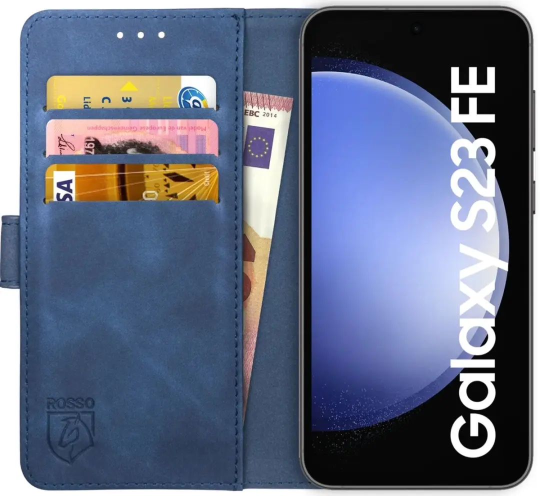 Rosso Element Book Case Wallet Samsung Galaxy S23 FE