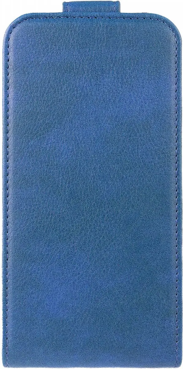 Rosso Element iPhone 15 Plus Flip Case - Blauw - 2 Pasjes