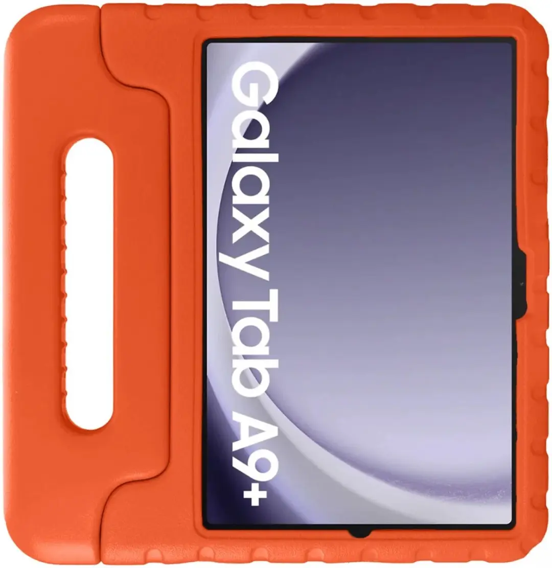 HappyCase Kinder Tablethoes Samsung Galaxy Tab A11/A9 Plus - Oranje