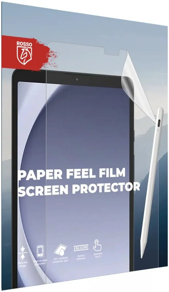 Rosso Paper Feel Screenprotector 182495 - Duo Pack - Transparant