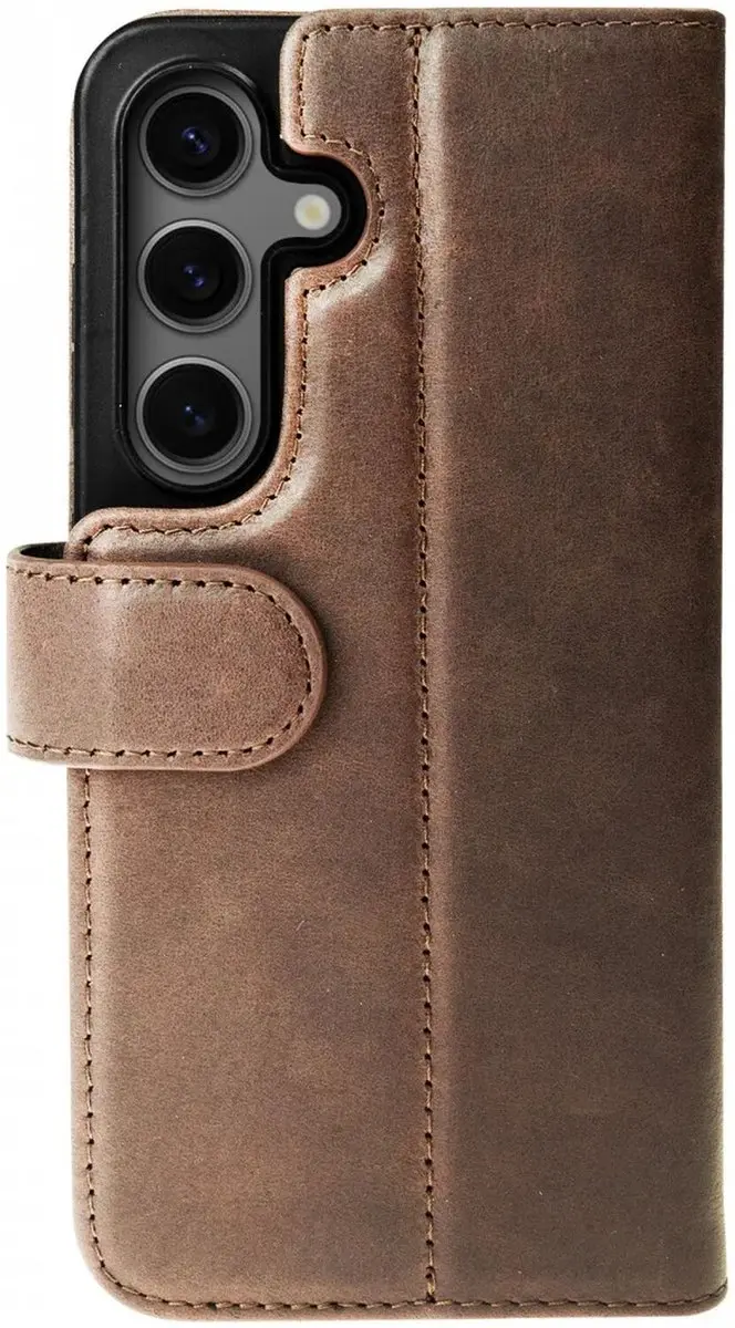 Rosso Elite 183524 Hoesje Samsung Galaxy S23 FE - Bruin
