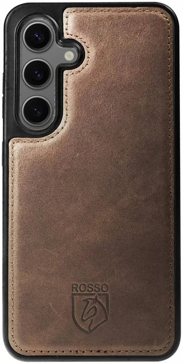 Rosso Elite 183524 Hoesje Samsung Galaxy S23 FE - Bruin