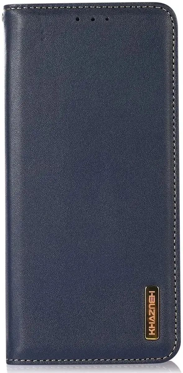 Khazneh Xiaomi 14 Retro Wallet Hoesje - Blauw