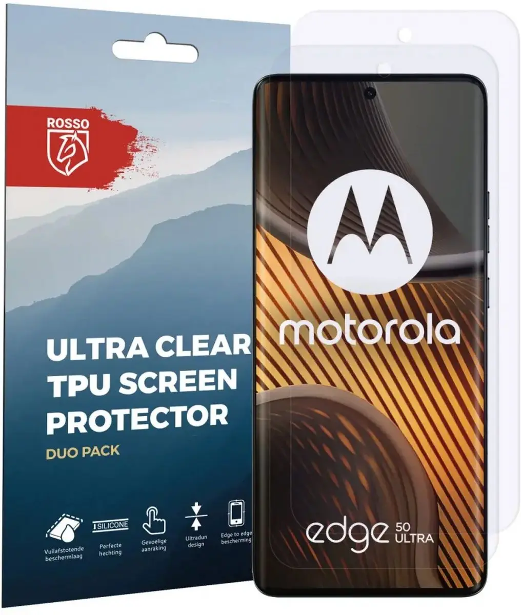Rosso Screen Protector Motorola Edge 50 Ultra - 2 Stuks