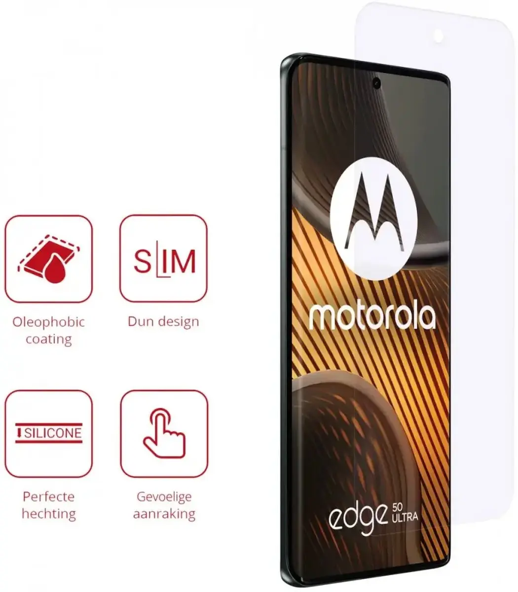 Rosso Screen Protector Motorola Edge 50 Ultra - 2 Stuks