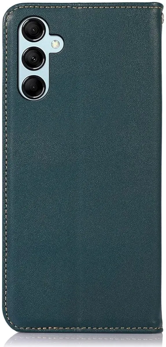 Khazneh RFID Hoesje Book Case Groen - Samsung Galaxy A55