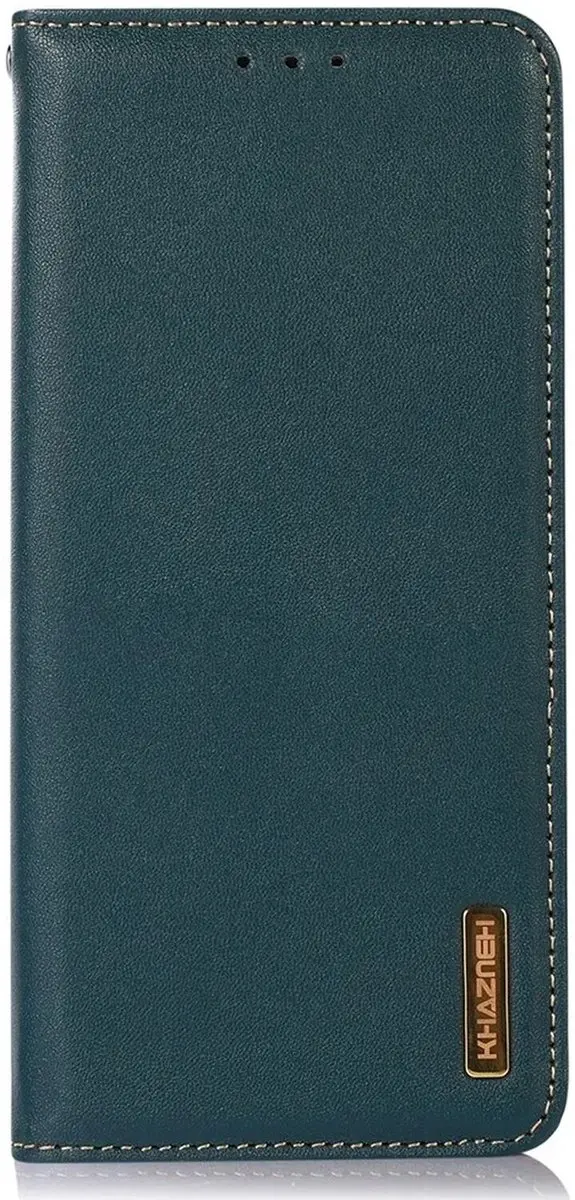 Khazneh RFID Hoesje Book Case Groen - Samsung Galaxy A55