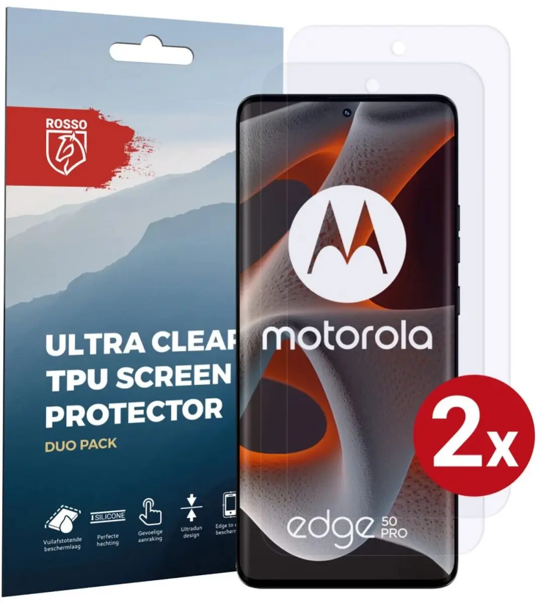 Rosso Screen Protector Motorola Edge 50 Pro