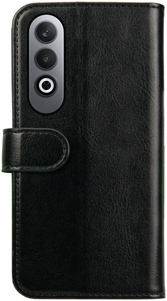 Rosso Element Wallet Book Case OnePlus Nord CE 4 - 3 Pasjes - Zwart