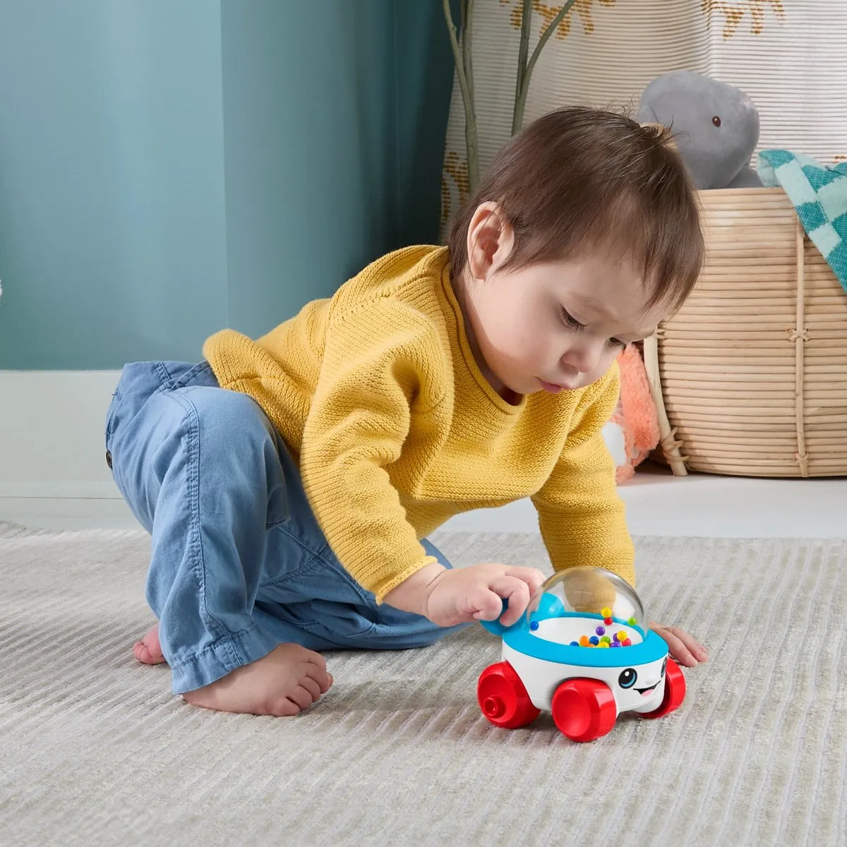 Fisher Price Rijdende Popcornmachine Multicolor