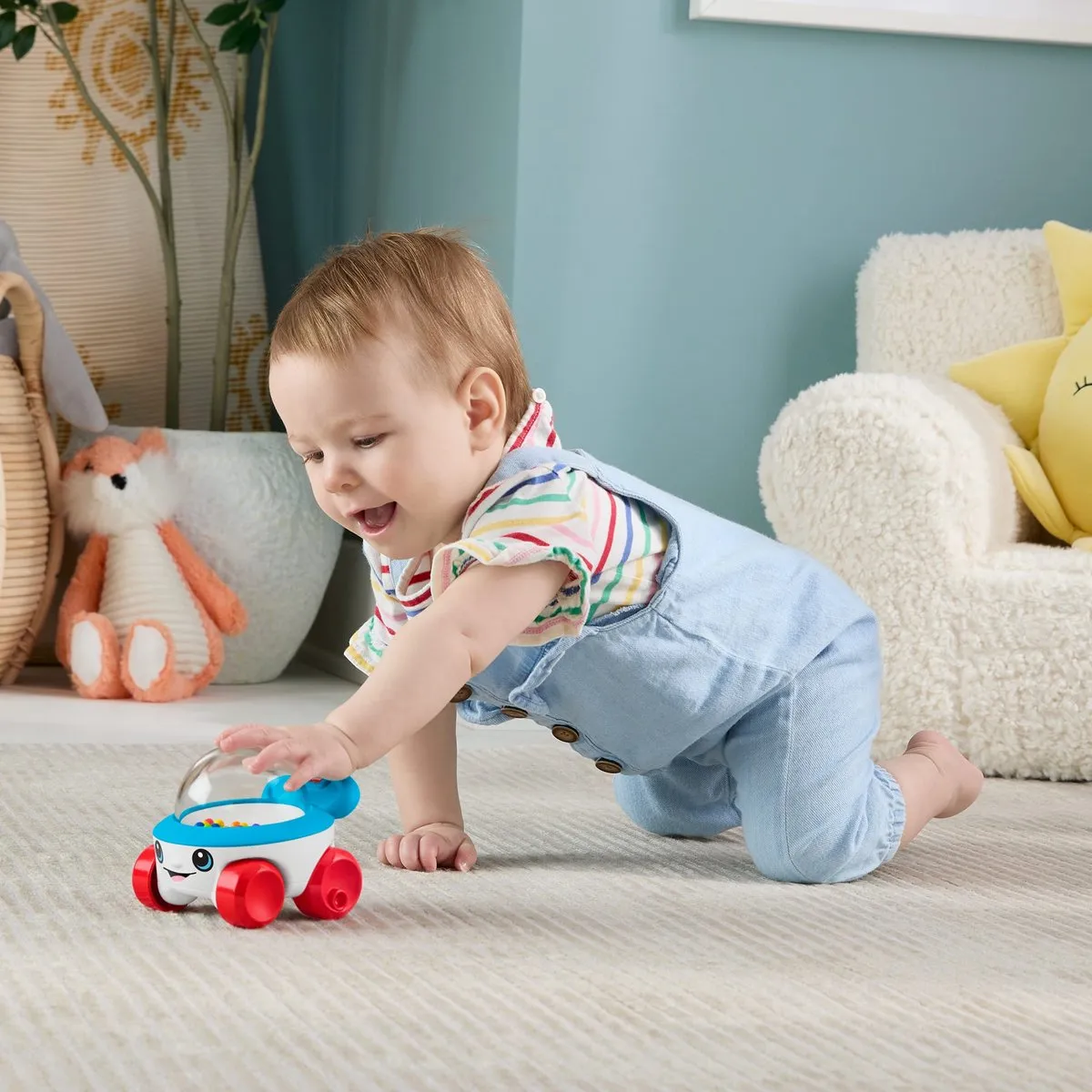 Fisher Price Rijdende Popcornmachine Multicolor