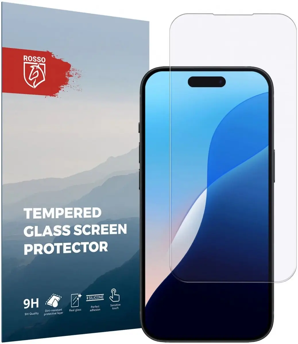 Rosso Screen Protector Geschikt voor Apple iPhone 16