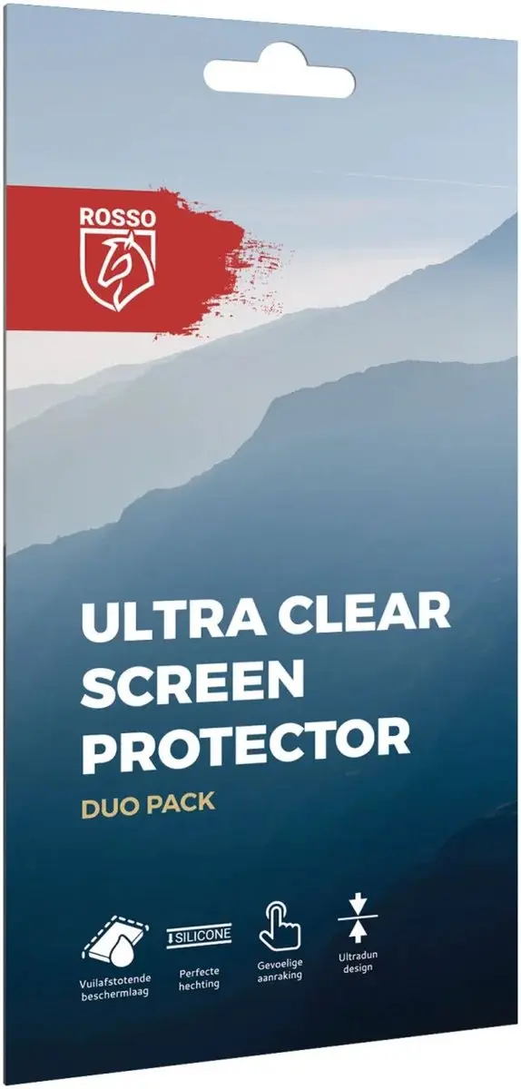 Rosso Screen Protector iPhone 16 - 2 Stuks