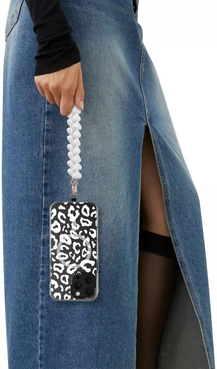 HappyCase Mykonos Hartjes Armband - 30cm - Wit