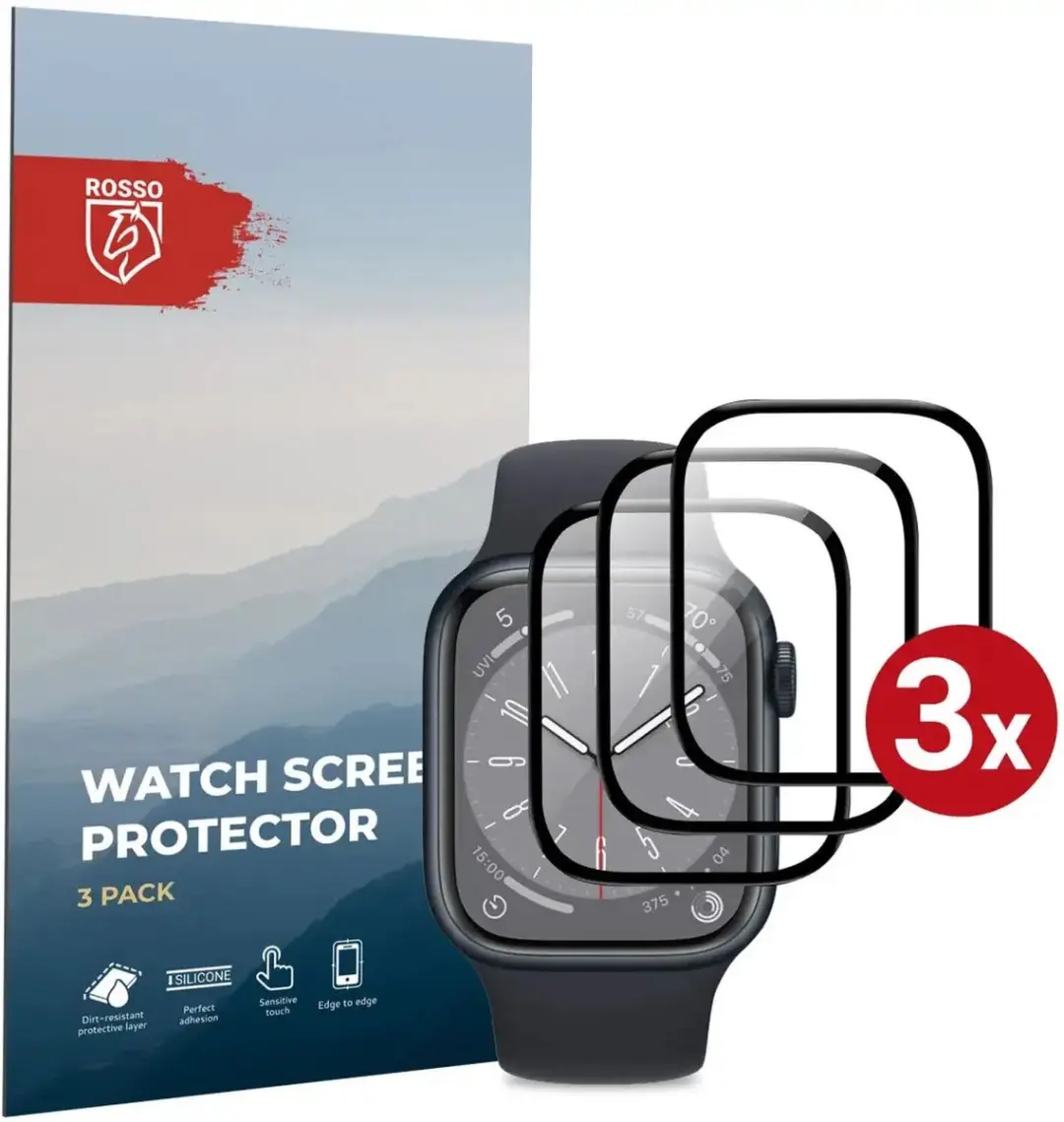 Rosso Hybrid Glass Apple Watch Ultra Screen Protector