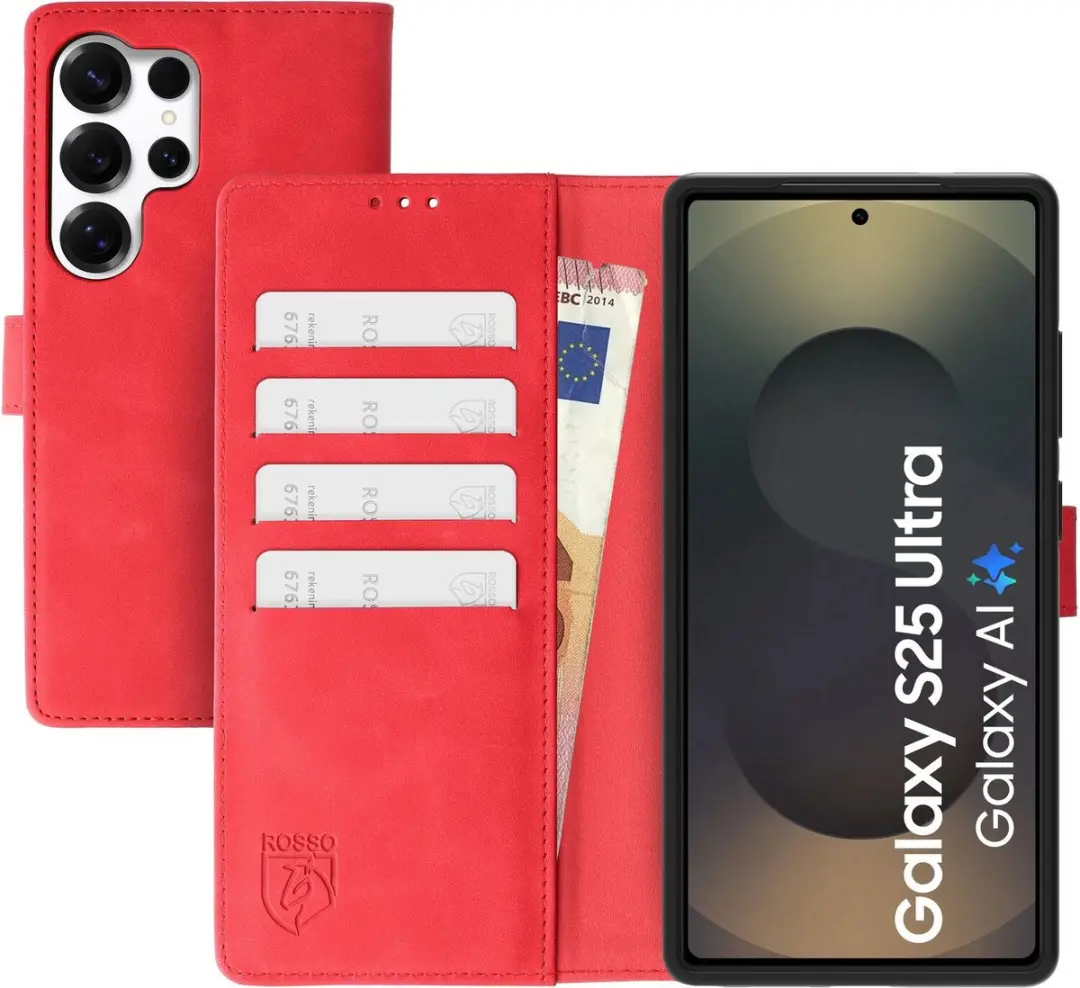 Rosso Element Wallet Book Case 203202