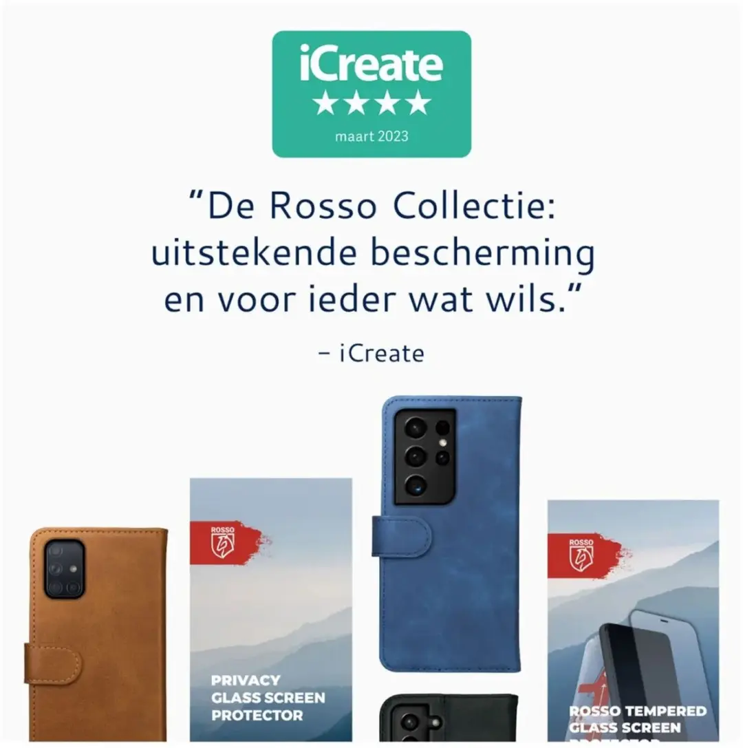 Rosso Screen Protector Xiaomi Mix Flip - 9H Tempered Glass