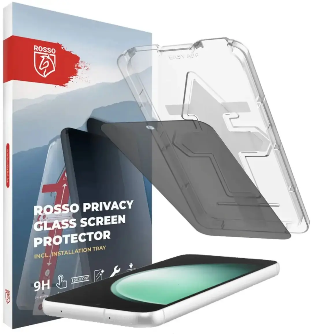 Rosso Privacy Screen Protector Samsung Galaxy S23 FE