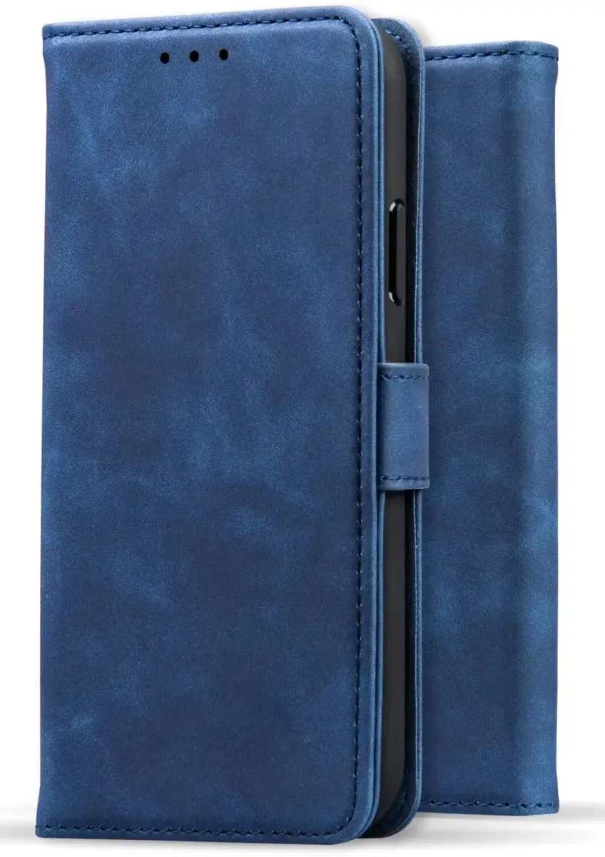 Rosso Element Wallet Book Case 208917 - Xiaomi 14T Pro - 3 Pasjes - Blauw