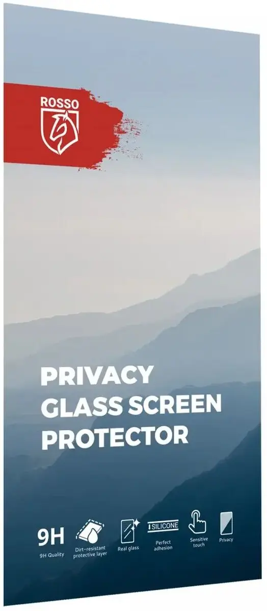 Rosso Privacy Screen Protector Google Pixel 9a - 9H Gehard Glas