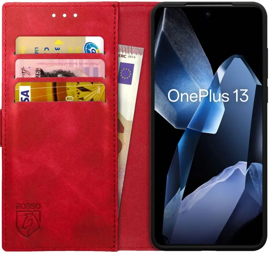 Rosso Element Wallet Book Case OnePlus 13