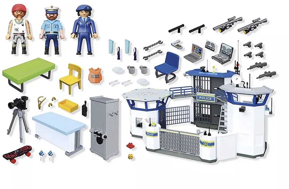 Playmobil Politiecommandocentrum 71873 - Multicolor