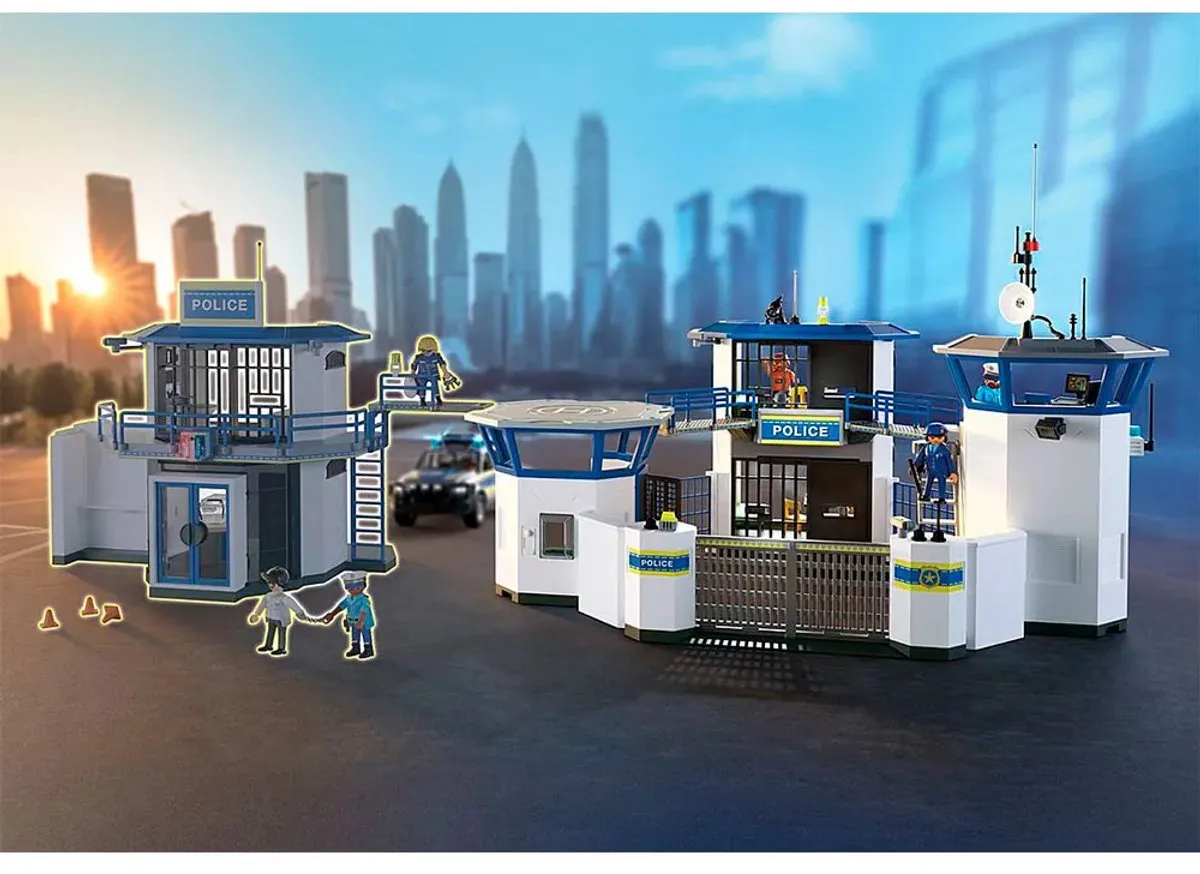 Playmobil Politiecommandocentrum 71873 - Multicolor